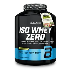 BioTech Iso Whey Zero 1816 g, Фасування: 2270 g, Смак: Banana / Банан, image 