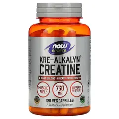 NOW Foods Kre-Alkalyn Creatine 120 caps, image 