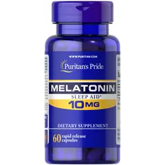 Puritan's Pride Melatonin 10 mg 60 caps, image 