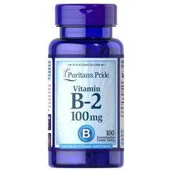 Puritan’s Pride B-2 100 mg 100 tabs, Puritan’s Pride B-2 100 mg 100 tabs  в интернет магазине Mega Mass