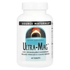 Source Naturals Ultra Mag 60 tabs, Фасування: 60 tabs, image 