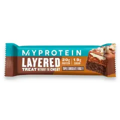 Myprotein Layered Protein Bar 60 g Triple Chocolate Fudge, Myprotein Layered Protein Bar 60 g Triple Chocolate Fudge  в интернет магазине Mega Mass