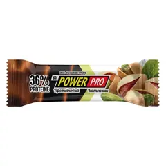 Power Pro Protein Bar 36% 60 g Фисташковое пралине, Power Pro Protein Bar 36% 60 g Фисташковое пралине  в интернет магазине Mega Mass