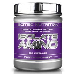 Scitec Nutrition Isolate amino 250 caps, Scitec Nutrition Isolate amino 250 caps  в интернет магазине Mega Mass