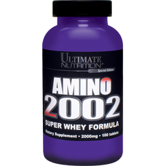 Ultimate Nutrition Amino 2002 100 tabs, Ultimate Nutrition Amino 2002 100 tabs  в интернет магазине Mega Mass