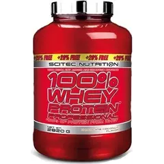 Scitec Nutrition 100% Whey Protein Professional 2820 g, Смак: Strawberry White Chocolate / Полуниця Білий Шоколад, image 