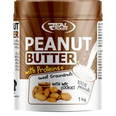 Real Pharm Peanut Butter with proteins 1000 g, Real Pharm Peanut Butter with proteins 1000 g  в интернет магазине Mega Mass