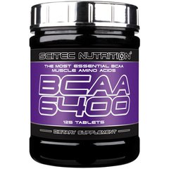 Scitec Nutrition BCAA 6400 125 tabs, image 