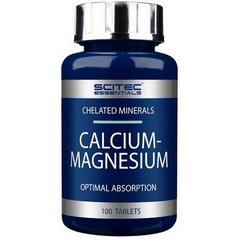 Scitec Nutrition Calcium-Magnesium 100 tabs, image 