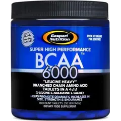 Gaspari Nutrition BCAA 6000 180 tabs, Gaspari Nutrition BCAA 6000 180 tabs  в интернет магазине Mega Mass