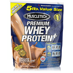 MusleTech Premium Whey Protein 2270 g, Смак:  Chocolate / Шоколад, image 