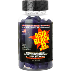 Cloma Pharma Asia Black 100 caps, image 