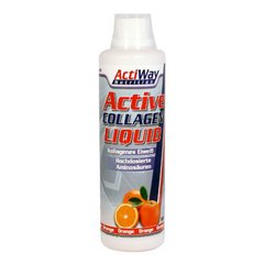 ActiWay Nutrition Collagen Liquid 500 ml, Смак: Orange / Апельсин, image 