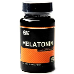 Optimum Nutrition Melatonin 100 таб, image 