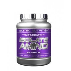 Scitec Nutrition Isolate amino 500 caps, Scitec Nutrition Isolate amino 500 caps  в интернет магазине Mega Mass