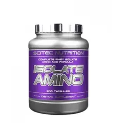 Scitec Nutrition Isolate amino 500 caps, image 