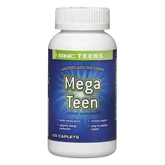 GNC Mega Teen Multivitamin 120 caps, GNC Mega Teen Multivitamin 120 caps  в интернет магазине Mega Mass