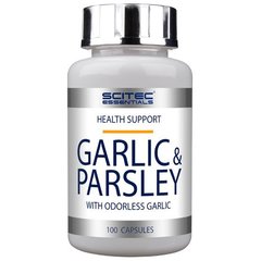Scitec Nutrition Garlic & Parsley 100 caps, image 