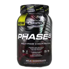 Muscletech Phase 8 908 g, Вкусы: Milk Chocolate / Молочный Шоколад, Muscletech Phase 8 908 g, Вкусы: Milk Chocolate / Молочный Шоколад  в интернет магазине Mega Mass