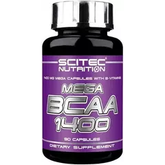 Scitec Nutrition Mega BCAA 1400 90 caps, Scitec Nutrition Mega BCAA 1400 90 caps  в интернет магазине Mega Mass