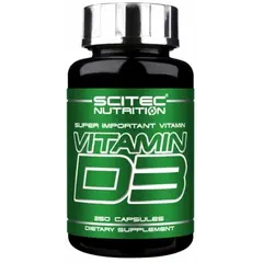 Scitec Nutrition Vitamin D3 250 caps, image 