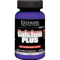 Ultimate Nutrition Calcium Plus 45 tabs, image 