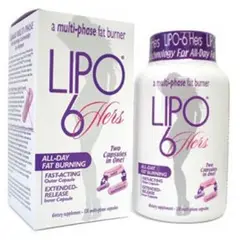 Nutrex Lipo 6 Hers 120 caps, image 