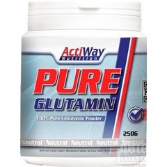 ActiWay Pure Glutamine 250 g, ActiWay Pure Glutamine 250 g  в интернет магазине Mega Mass