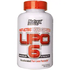 Nutrex LIPO 6 MAX STRENGTH 60 капс, image 