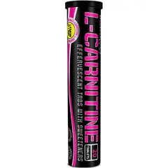 BioTech L-Carnitine Effervescent 20 tabs, Смак: Blueberry Raspberry / Чорниця Малина, image 