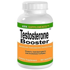 KRK Supplements Testosterone Booster 90 caps, image 