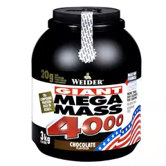 Weider Mega Mass 4000 3000 g, Фасовка: 3000 g, Вкусы:  Strawberry / Клубника, Weider Mega Mass 4000 3000 g, Фасовка: 3000 g, Вкусы:  Strawberry / Клубника  в интернет магазине Mega Mass