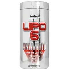 NUTREX LIPO-6 UNLIMITED 120 CAPS, image 