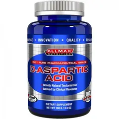 AllMax D-Aspartic Acid 100g, AllMax D-Aspartic Acid 100g  в интернет магазине Mega Mass