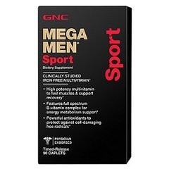GNC Mega Men Sport 90 caplets, GNC Mega Men Sport 90 caplets  в интернет магазине Mega Mass