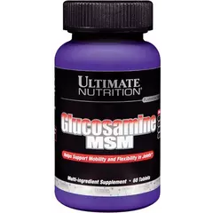 Ultimate Nutrition Clucosamine & MSM 60 tabs, Ultimate Nutrition Clucosamine & MSM 60 tabs  в интернет магазине Mega Mass
