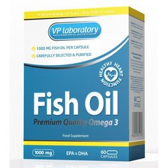 VP Lab FISH OIL 60 caps, image 