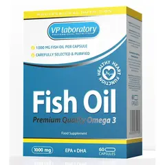 VP Lab Fish Oil 60 caps, VP Lab Fish Oil 60 caps  в интернет магазине Mega Mass