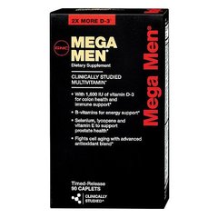 GNC  Mega Men 90 caplets, GNC  Mega Men 90 caplets  в интернет магазине Mega Mass