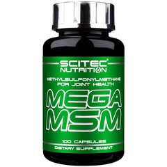 Scitec Nutrition Mega MSM 100 caps, image 