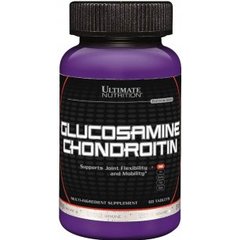 Ultimate Nutrition Glucosamine & Chondroitin 60 tabs, Ultimate Nutrition Glucosamine & Chondroitin 60 tabs  в интернет магазине Mega Mass