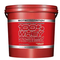 Scitec Nutrition 100% Whey Protein Professional 5000 g, Смак: Banana / Банан, image 