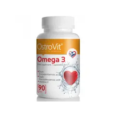 OstroVit Omega-3 90 caps, OstroVit Omega-3 90 caps  в интернет магазине Mega Mass