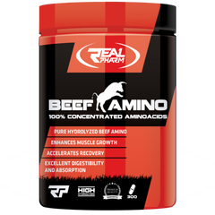 Real Pharm Beef Amino 300 tabs, Real Pharm Beef Amino 300 tabs  в интернет магазине Mega Mass