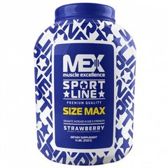 MEX Size Max 2720g, Вход: Strawberry / Клубника, MEX Size Max 2720g, Вход: Strawberry / Клубника  в интернет магазине Mega Mass