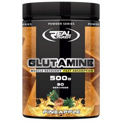 Real Pharm Glutamine 500g, Смак: Orange / Апельсин, image 