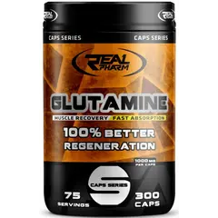 Real Pharm Glutamine 300caps, image 