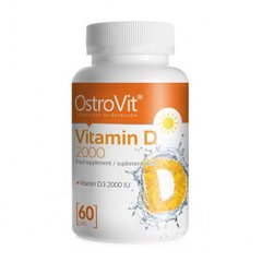 OstroVit Vitamin D 2000 60 tabs, image 