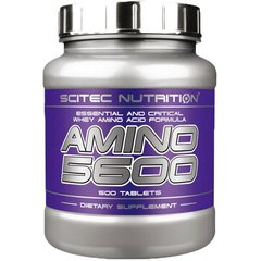 Scitec Nutrition Amino 5600 500 tabs, Scitec Nutrition Amino 5600 500 tabs  в интернет магазине Mega Mass