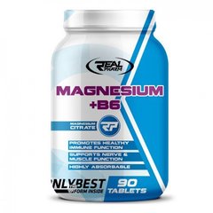 Real Pharm Magnesium + B6 90 tabs, Real Pharm Magnesium + B6 90 tabs  в интернет магазине Mega Mass